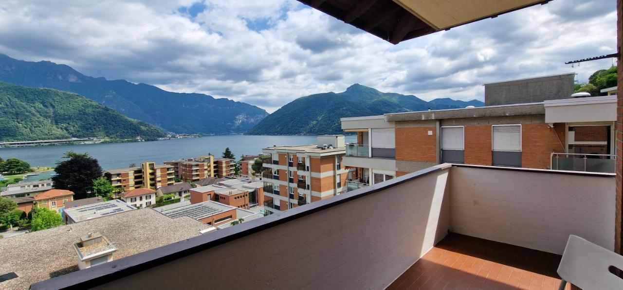 Melide Apartments Lake Lugano Close To Swissminiatur Luaran gambar